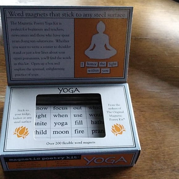 Magnetic Poetry Yoga Kit - Picture 3 of 3